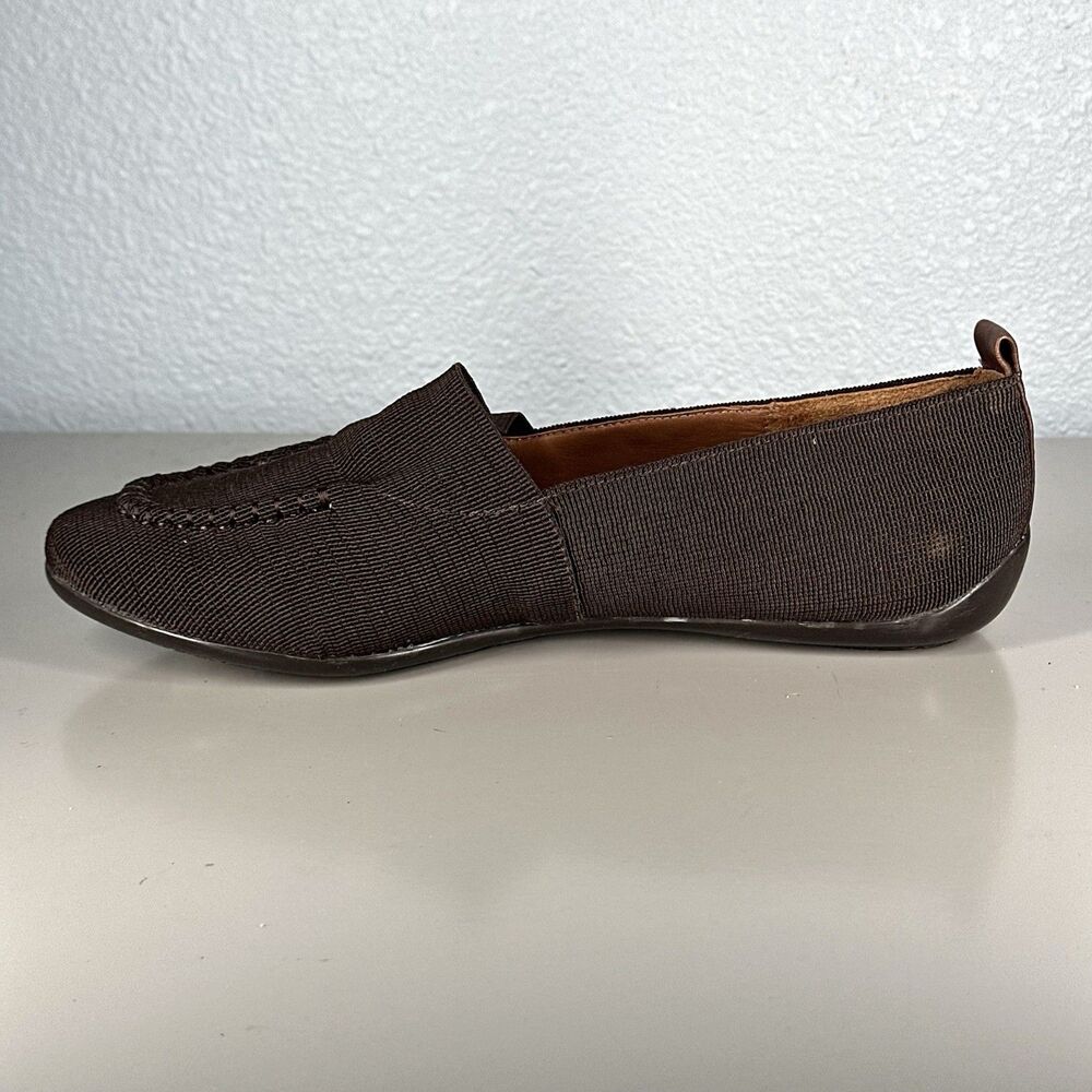 Donald J. Pliner Knit Loafers Women’s Size 8.5M Slip On Cushioned Comfort Brown - Picture 8 of 16